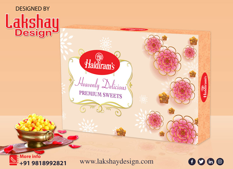 haldiram sweet box design