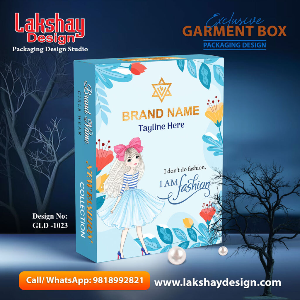 Garment Box Design Templates | Lakshay Design