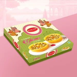 GSLD 2001-Premium Ghewar Box Packaging Design