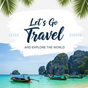 Travel Social Media Post JPG Design for Travel Agency Promotion